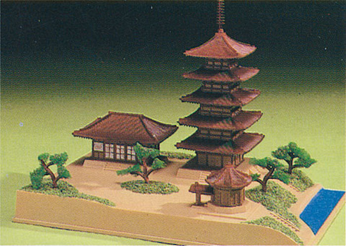 JD13 - Koufukuji Five-Storied Pagoda 1/400