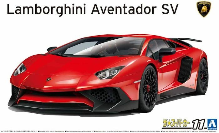 Lamborghini Aventador SV 2015 1/24