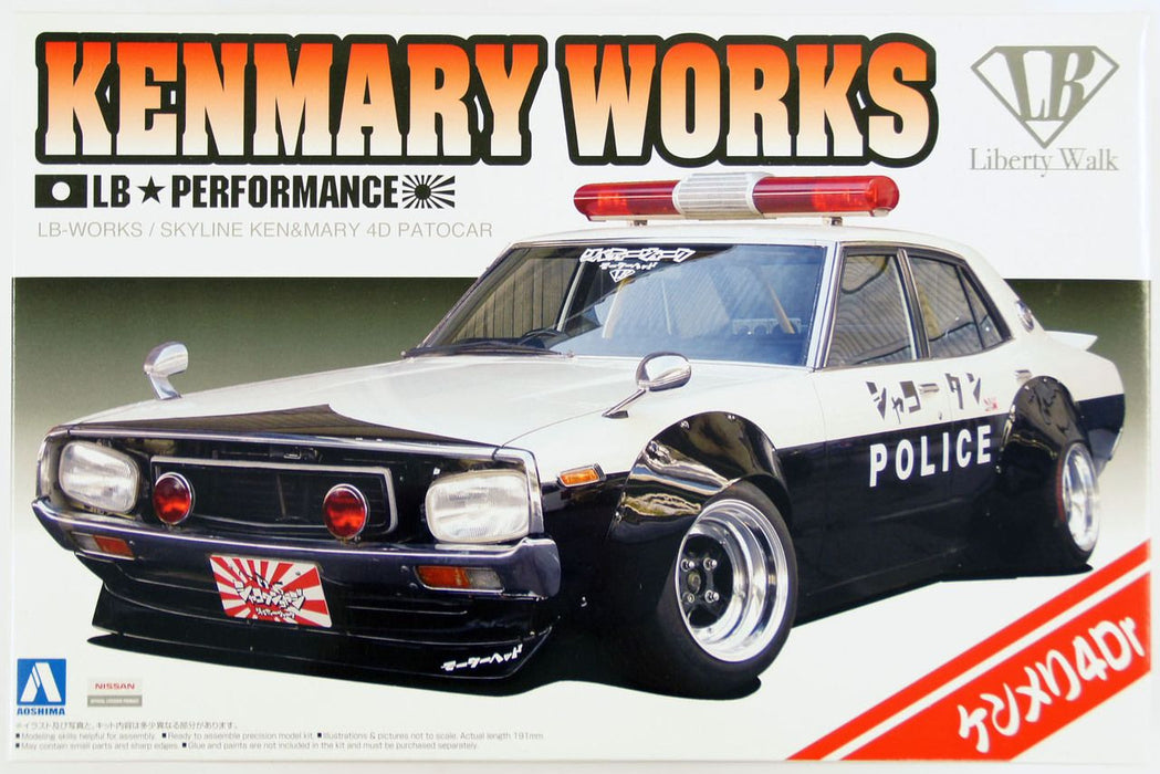 Liberty Walk Ken Mary 4Dr Patrol Car 1/24