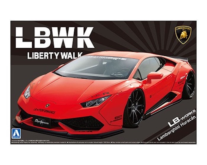 Liberty Walk LB-Works Lamborghini Huracan Ver. 1 1/24 — Panda Hobby