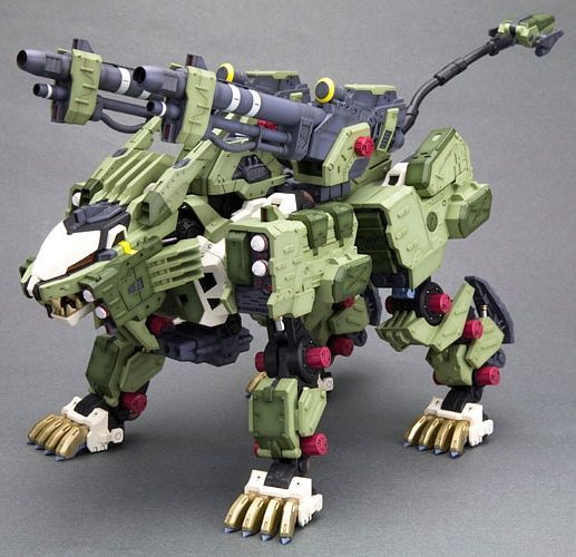 HMM - RZ-041 Liger Zero Panzer Marking Plus Ver. - Zoids 1/72