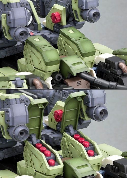 HMM - RZ-041 Liger Zero Panzer Marking Plus Ver. - Zoids 1/72
