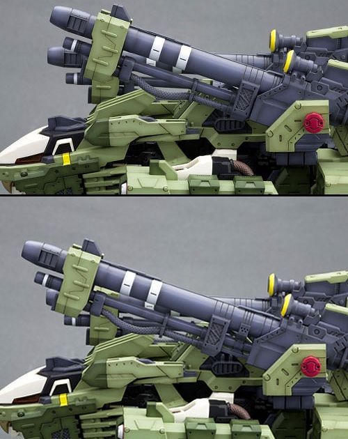 HMM - RZ-041 Liger Zero Panzer Marking Plus Ver. - Zoids 1/72