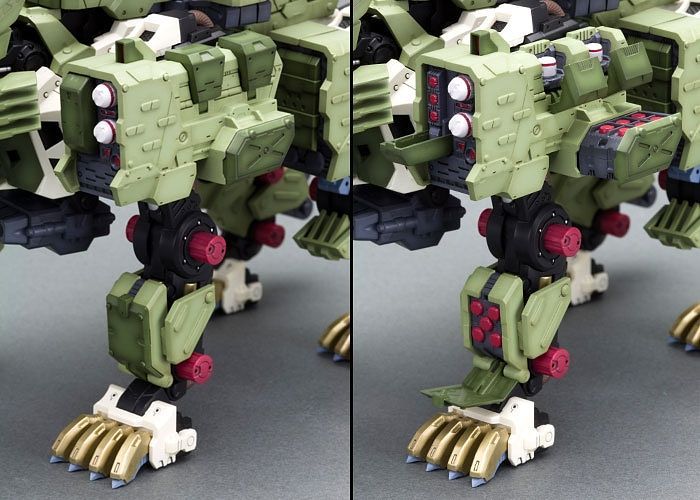 HMM - RZ-041 Liger Zero Panzer Marking Plus Ver. - Zoids 1/72