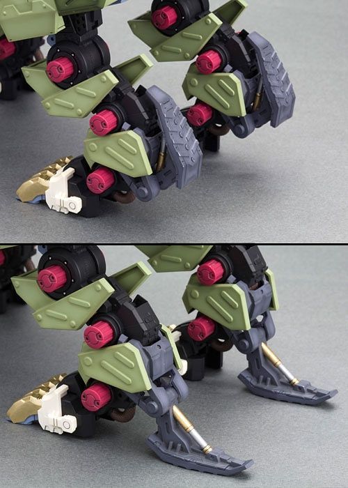 HMM - RZ-041 Liger Zero Panzer Marking Plus Ver. - Zoids 1/72
