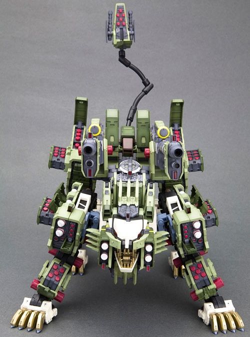 HMM - RZ-041 Liger Zero Panzer Marking Plus Ver. - Zoids 1/72