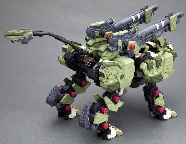 HMM - RZ-041 Liger Zero Panzer Marking Plus Ver. - Zoids 1/72