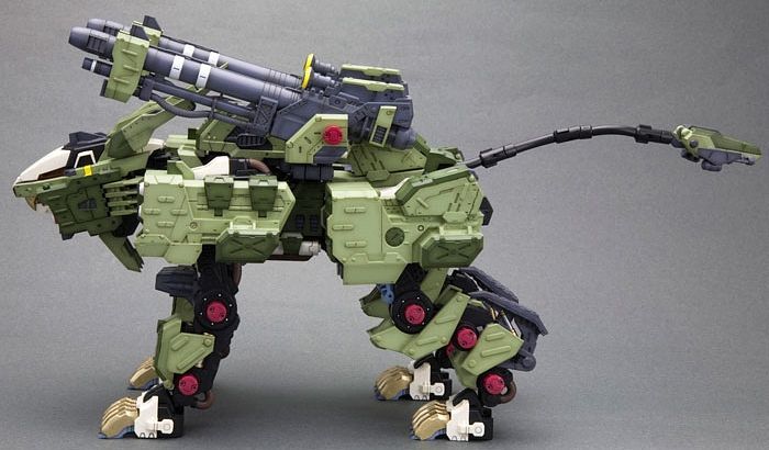 HMM - RZ-041 Liger Zero Panzer Marking Plus Ver. - Zoids 1/72