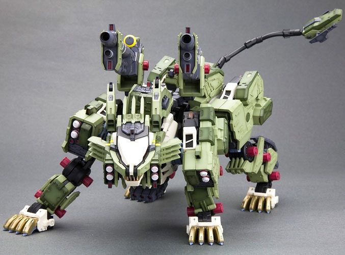 HMM - RZ-041 Liger Zero Panzer Marking Plus Ver. - Zoids 1/72