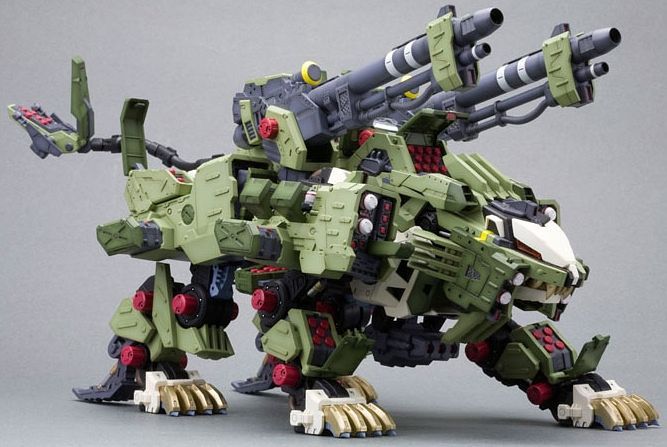 HMM - RZ-041 Liger Zero Panzer Marking Plus Ver. - Zoids 1/72