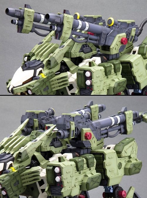 HMM - RZ-041 Liger Zero Panzer Marking Plus Ver. - Zoids 1/72