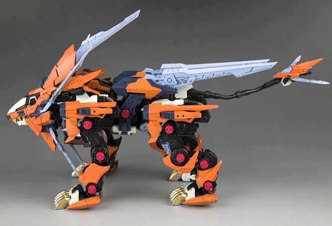 HMM - 026 RZ-041 Liger Zero Schneider Marking Plus Ver. - Zoids 1/72