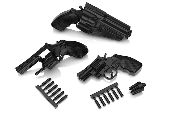 Little Armory LA074 Revolver Set A 1/12