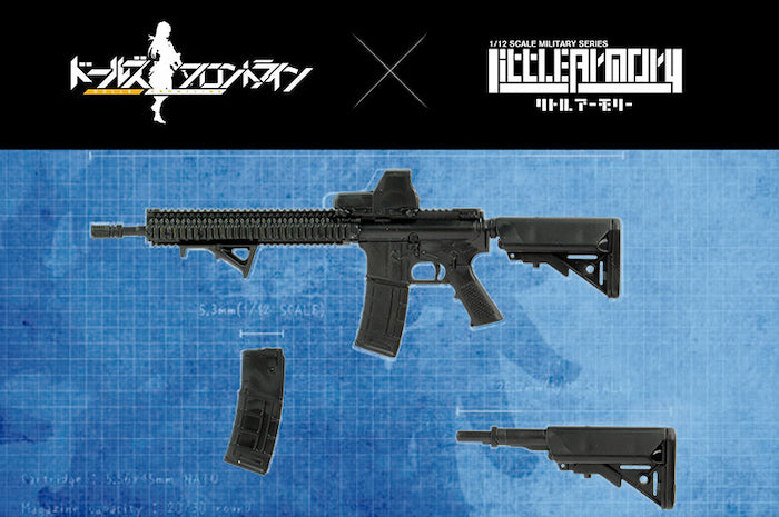 Little Armory LADF14 Dolls' Frontline M4 SOPMODII Type 1/12