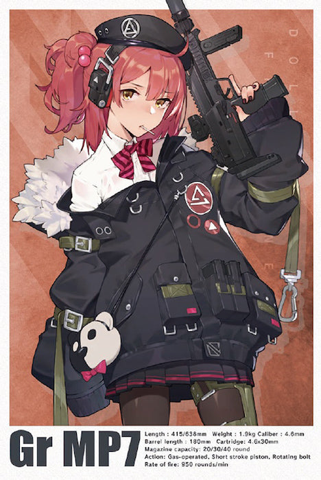 Little Armory LADF17 Girls' Frontline GR MP7 Type 1/12