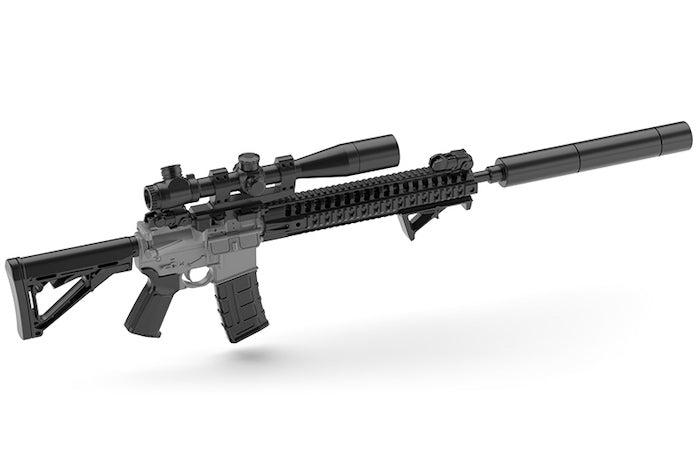 Little Armory LADF16 Girls' Frontline ST AR-15 Type 1/12