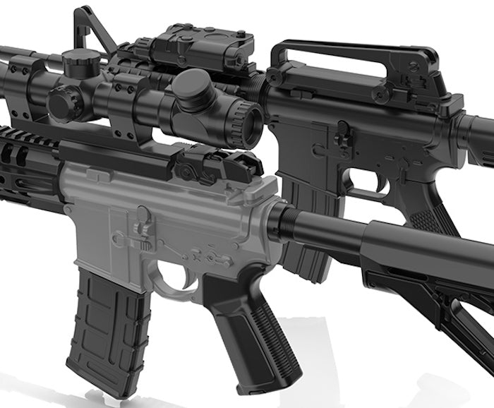 Little Armory LADF16 Girls' Frontline ST AR-15 Type 1/12
