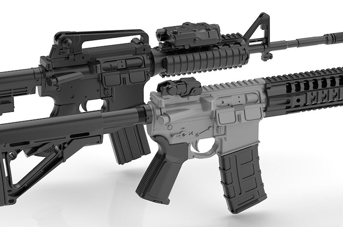 Little Armory LADF16 Girls' Frontline ST AR-15 Type 1/12