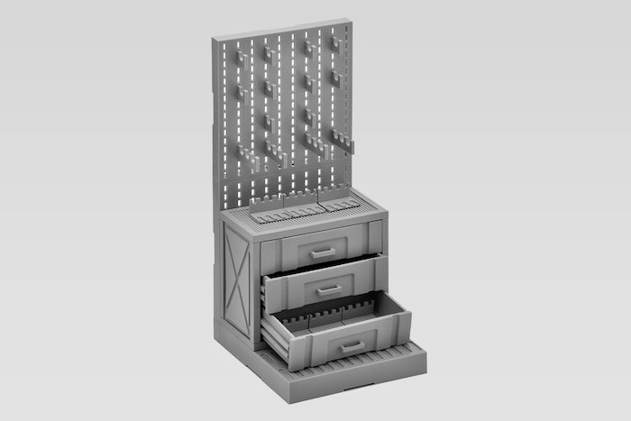 Little Armory LD006 Gun Rack B