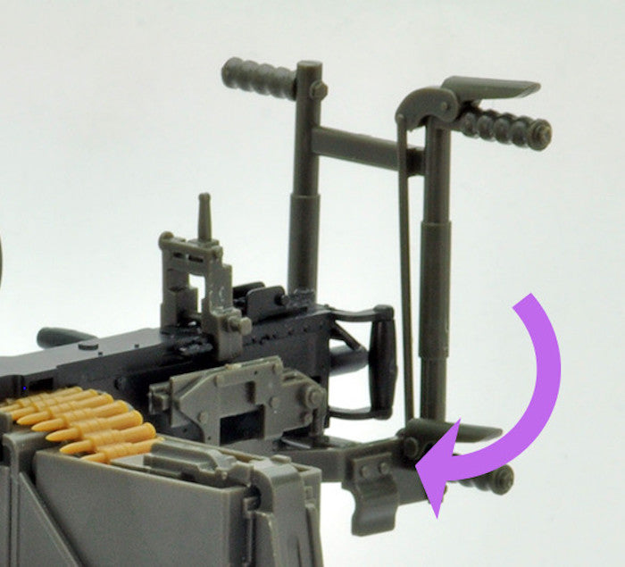Little Armory LD009 Browning M2 (Anti-Aircraft Mount) 1/12