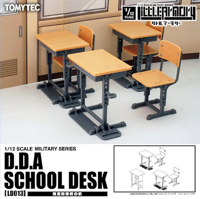 Little Armory LD013 Defence School Desk A 1/12