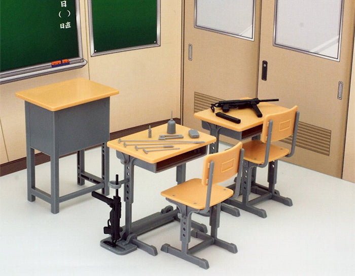 Little Armory LD013 Defence School Desk A 1/12