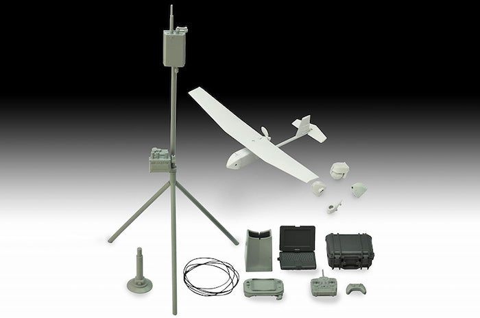 Little Armory LD032 UAV Unmanned Spy Plane & Equipment and Materials 1/12