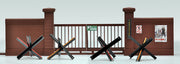 Little Armory LD034 Defence School School Gate Bricks Type 1/12