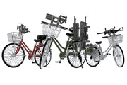 Little Armory LM007 Commuting Bicycle Defense School Olive Drab 1/12