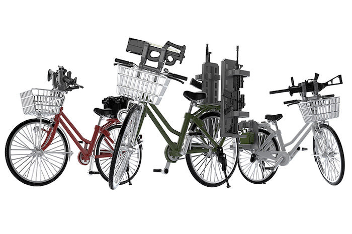 Little Armory LM007 Commuting Bicycle Defense School Olive Drab 1/12