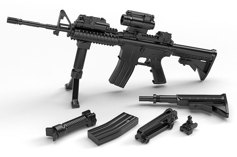 Little Armory LA050 M4A1 Type 2.0 1/12