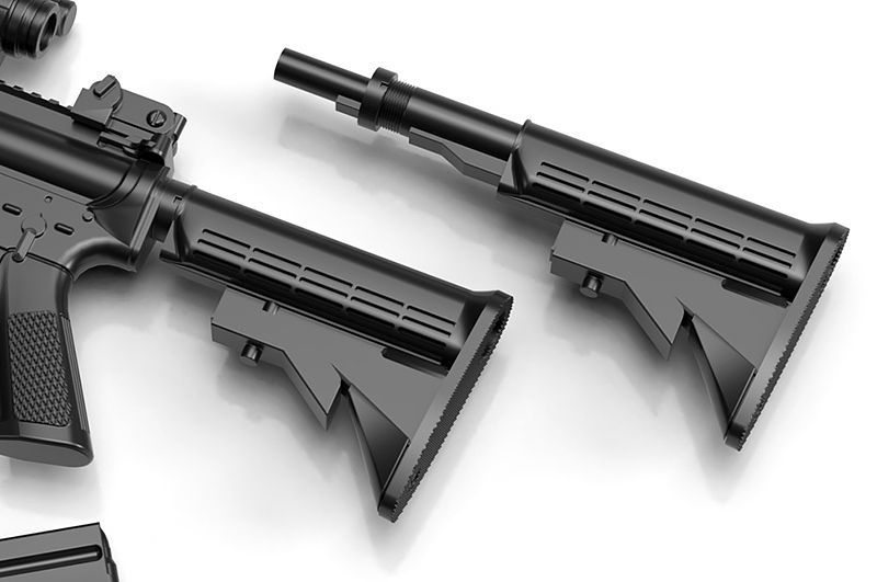 Little Armory LA050 M4A1 Type 2.0 1/12