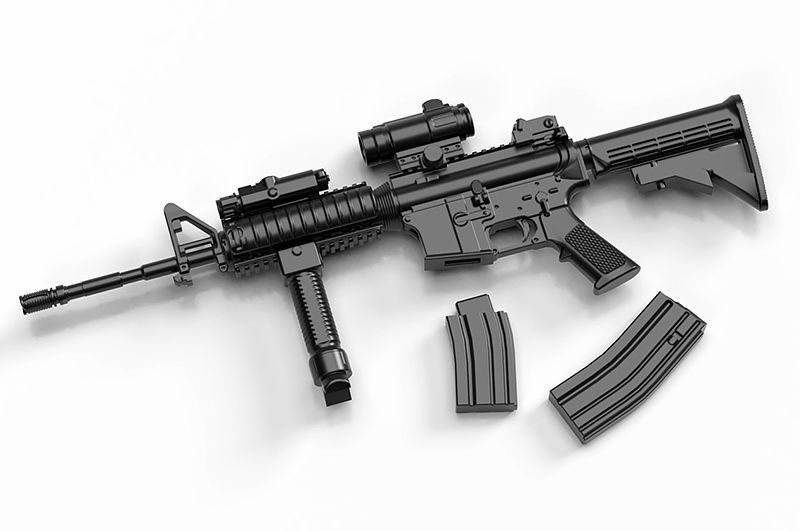 Little Armory LA050 M4A1 Type 2.0 1/12
