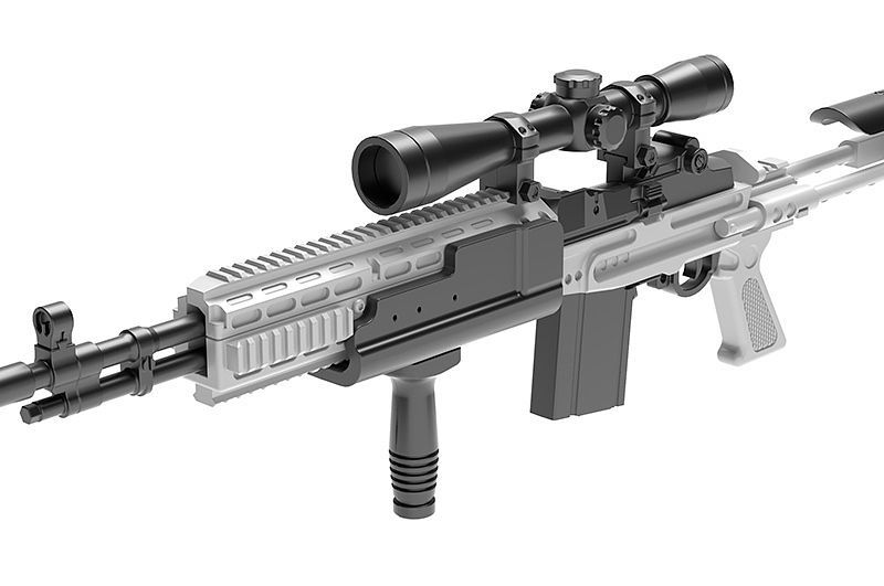 Little Armory - LA051 Mk14Mod0 EBR Type 1/12