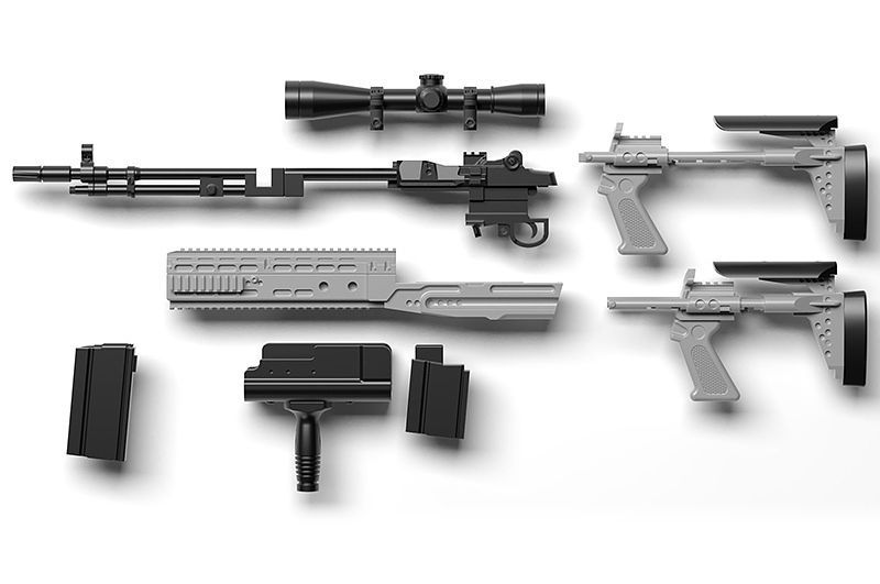 Little Armory - LA051 Mk14Mod0 EBR Type 1/12
