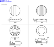 M.S.G Plaunit Round Mold IV P120R