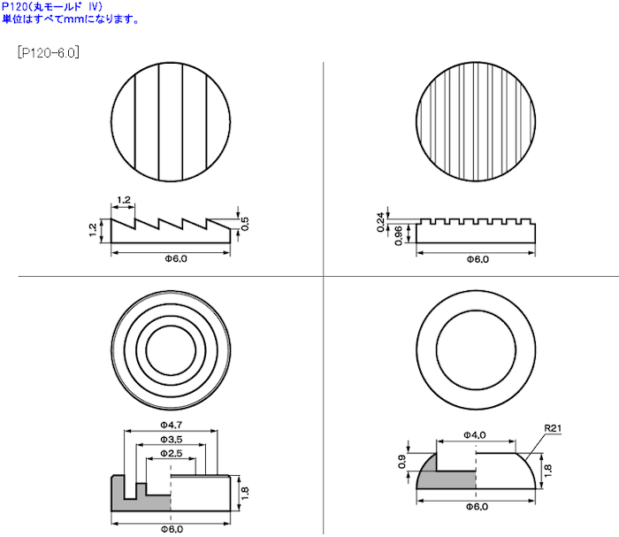 M.S.G Plaunit Round Mold IV P120R