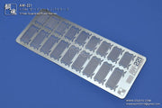 MAD - AW221 Photo-etched Guardrail/Road Barrier 1/144