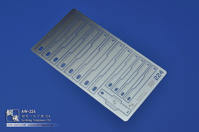 MAD - AW224 Scribing Template With Fold Lines