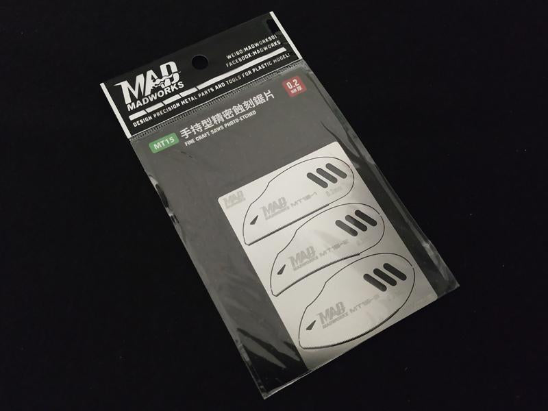 MAD - MT15 Fine Craft Saws Photoetched (0.2mm)