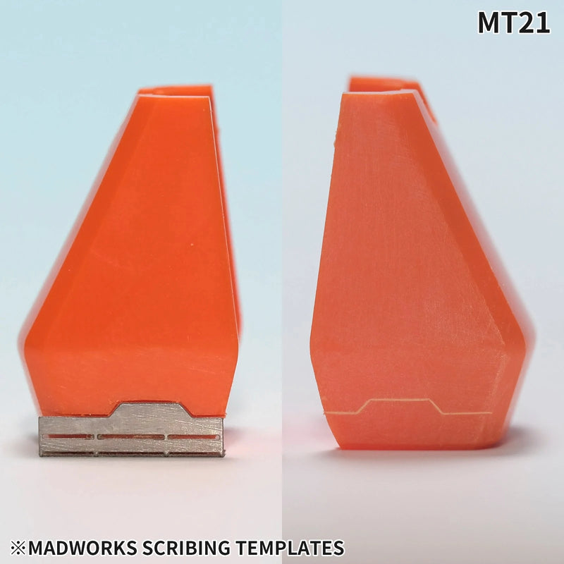 MAD - MT21 Scribing Templates with Fold Lines 2 Photo-etched