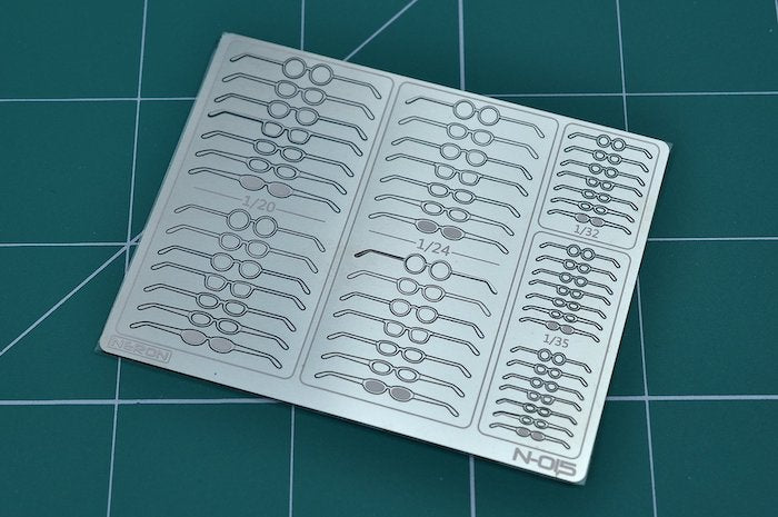 MAD - N015 Glass Frames Photo Etching Parts (Small)