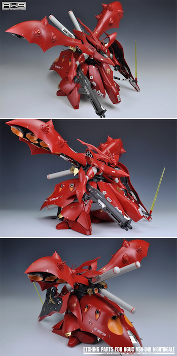 MAD - S29 Etching Parts for HGUC Nightingale Part A