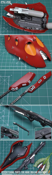 MAD - S29 Etching Parts for HGUC Nightingale Part A
