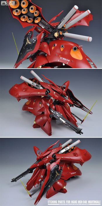 MAD - S29 Etching Parts for HGUC Nightingale Part A