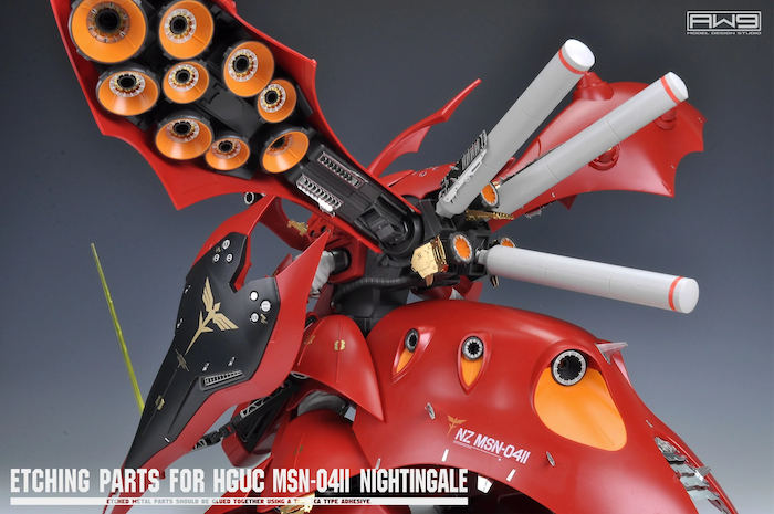 MAD - S30 Etching Parts for HGUC Nightingale Part B