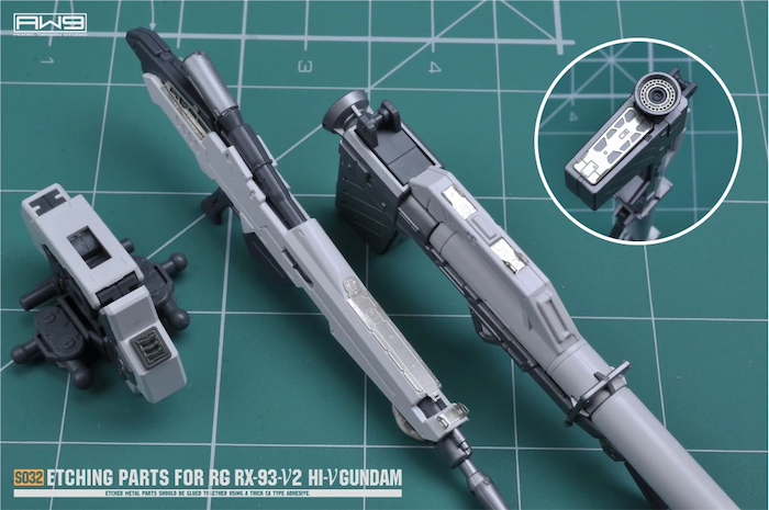 MAD - S32 Etching Parts for RG Hi-Nu Gundam