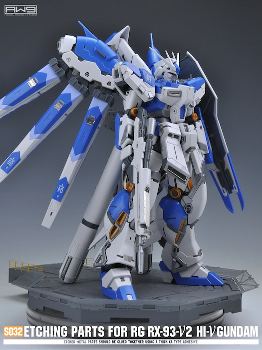 MAD - S32 Etching Parts for RG Hi-Nu Gundam