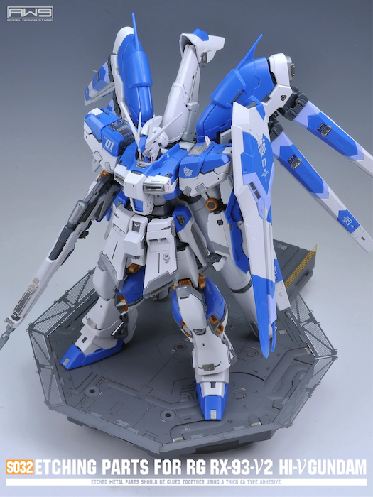 MAD - S32 Etching Parts for RG Hi-Nu Gundam