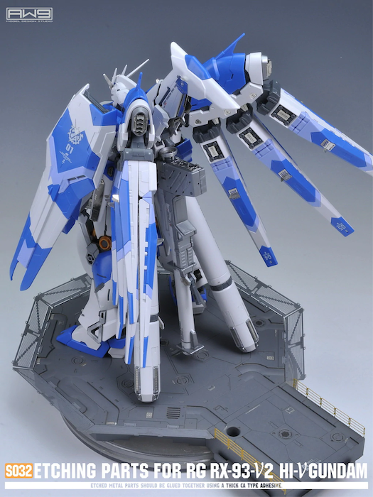 MAD - S32 Etching Parts for RG Hi-Nu Gundam